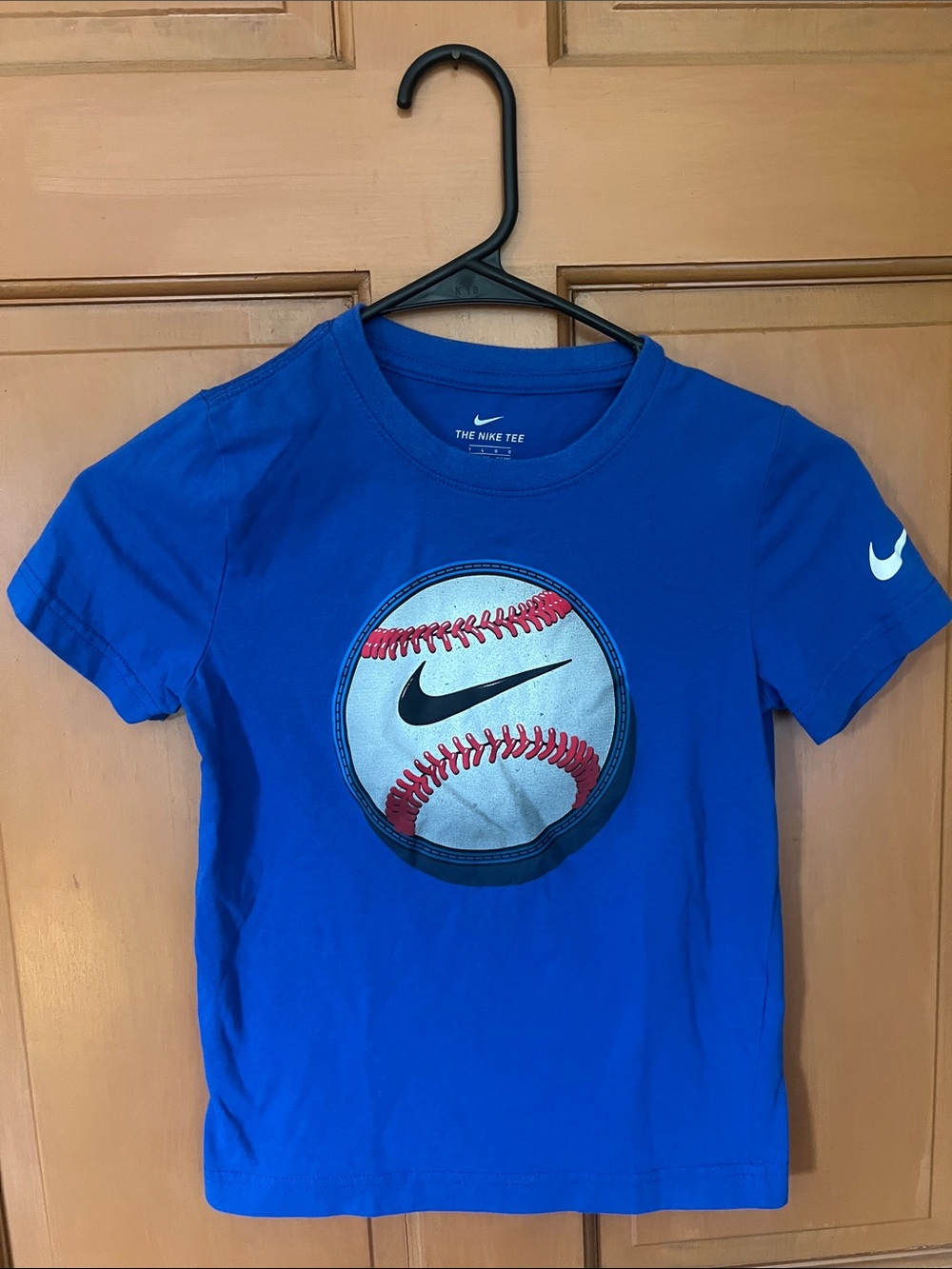 Nike Kids Blue Short-Sleeve Baseball Graphic Tee